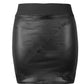 Short skirt bag hip skirt Pu skirt