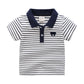 Polo à manches courtes pour enfants avec motif dessin animé