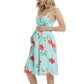 Robe fleurie avec condoléances