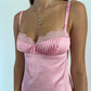 Women's Sling Lace Edge Dress