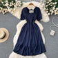 French-style Vintage Platycodon Fairy Dress New Gentle Summer Design