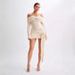 Pulls Robe nouée à épaules dénudées