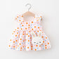 Children's Girls Summer Sleeveless Print Dress