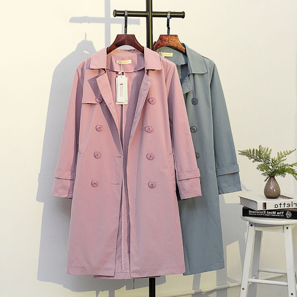 Manteau vieillissant surdimensionné