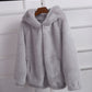 Hooded Coat Autumn Winter Long Sleeve