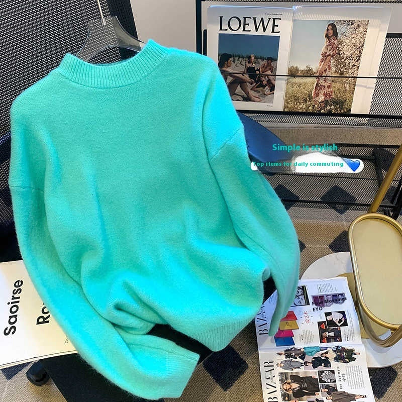 Women's Cashmere Sweater Thickened Pullover Sweater