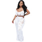 European And American Urban See-through Knitted Hand Crochet Tassel Beach Suit