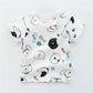 T-shirts en coton pour bébés et enfants