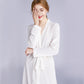 Ladies' long sleeved velvet gown