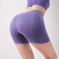Short de yoga, de course, de gym, d'été, taille haute, moulant, pour femme