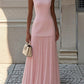Solid Color Sleeveless Knitted Vest Slim Knit Dress