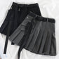 Pleated bust skirt