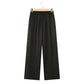 Long Sleeve Shirt Loose Wide Leg Pants Casual Two-piece Suit
