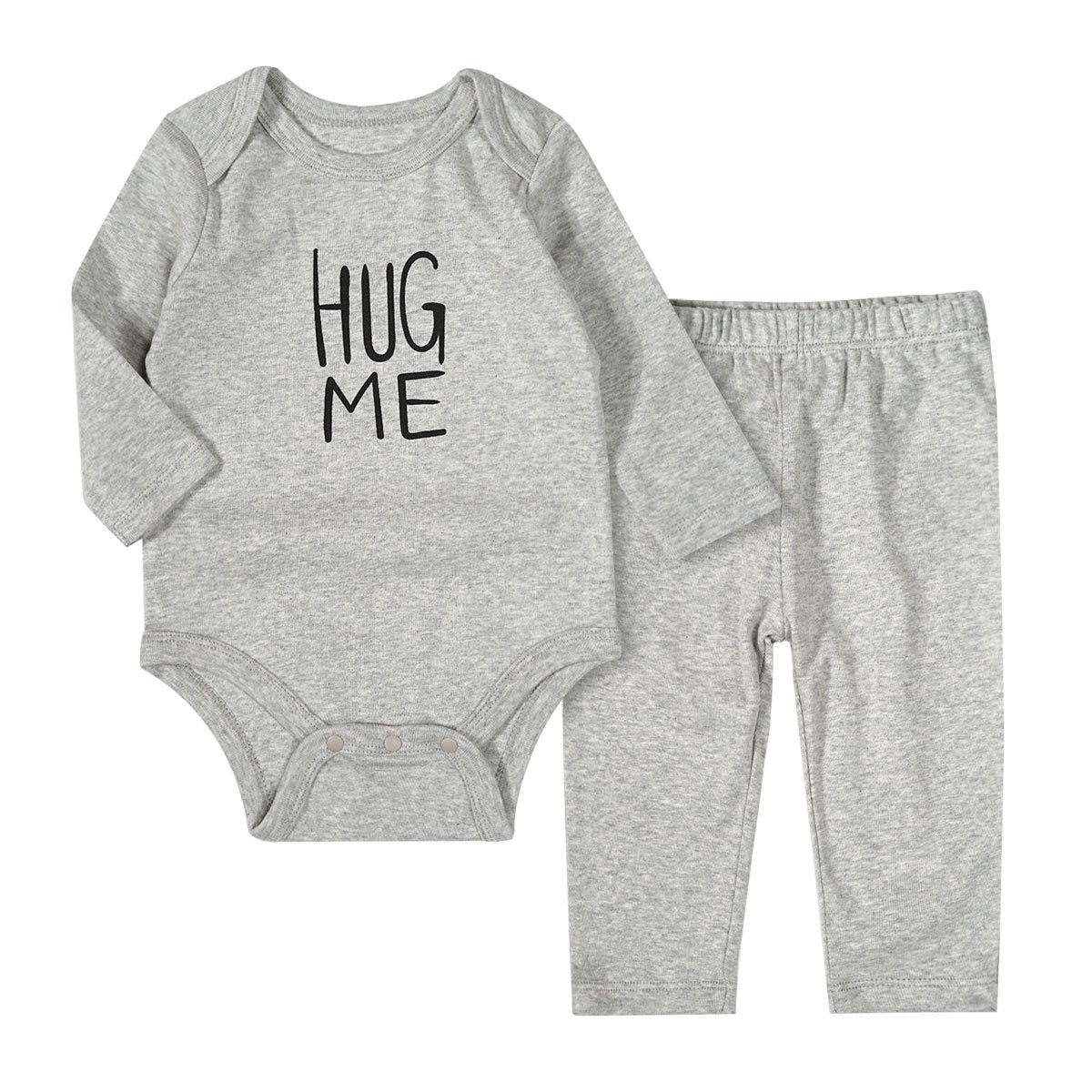 Two-piece Infant Long-sleeved Crawling Suit Trousers