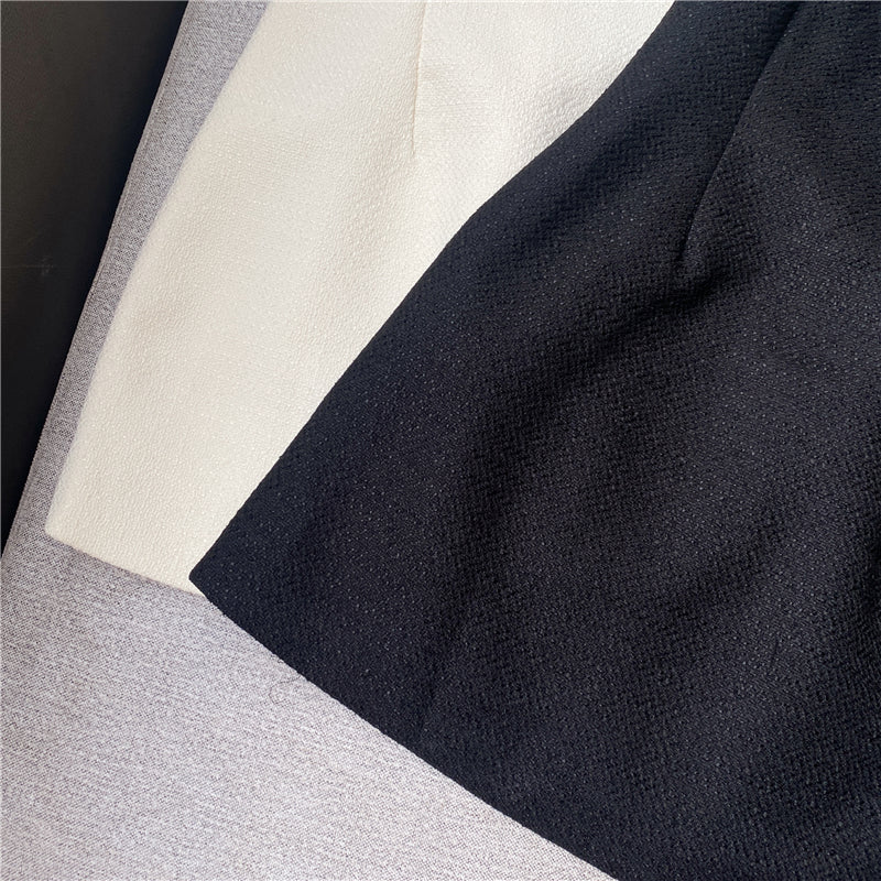 Woven Waist Slim Suspender Dress