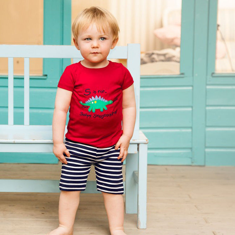 Girls' Cartoon T-shirt In Spring And Summer