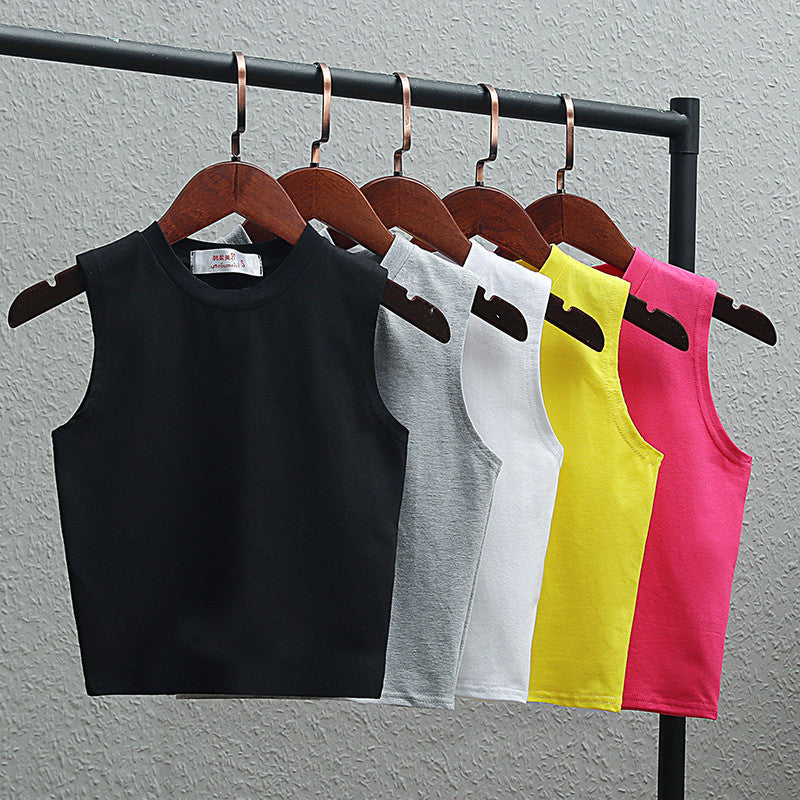 Half turtleneck vest