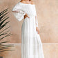 Robe chaude transfrontalière européenne et américaine d'Amazon avec col en dentelle et coutures pour femme 
