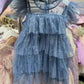 Girls' Dress Fairy Dress Star Sequins Cake