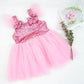 Children's Sequined Princess Sling Tulle Tutu Dress