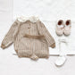 Children's Lotus Neck Shorts Cardigan Jacket