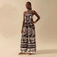 Women's Printed Fashion Halter Sleeveless Pants