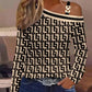 Autumn Simplicity Metal Button Shirt