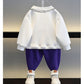 Boys' Sweater Set Cool And Handsome Two Piece
