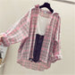 Han Fan Loose Mid-length Sun Protection Cardigan With A Thin Coat