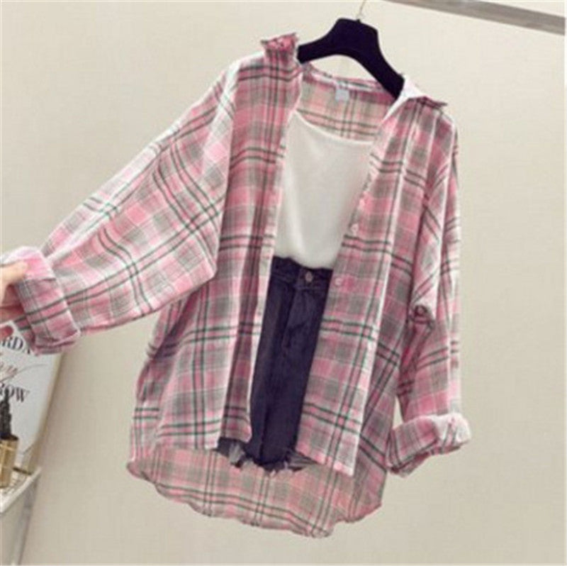 Han Fan Loose Mid-length Sun Protection Cardigan With A Thin Coat