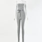 Pantalon de combinaison à bandes de fosse 