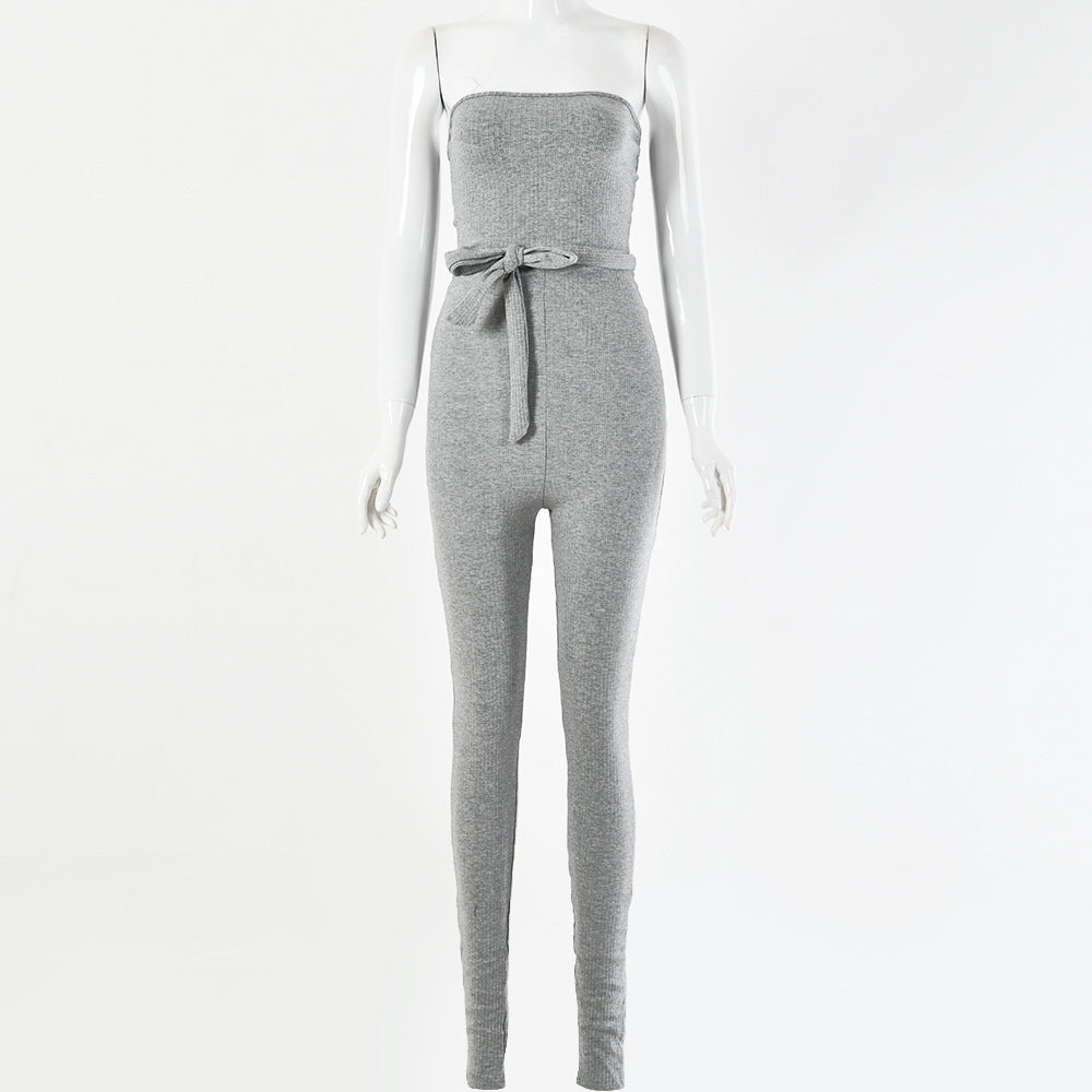 Pantalon de combinaison à bandes de fosse 