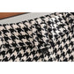 Jupe pied-de-poule et jupe hanche 