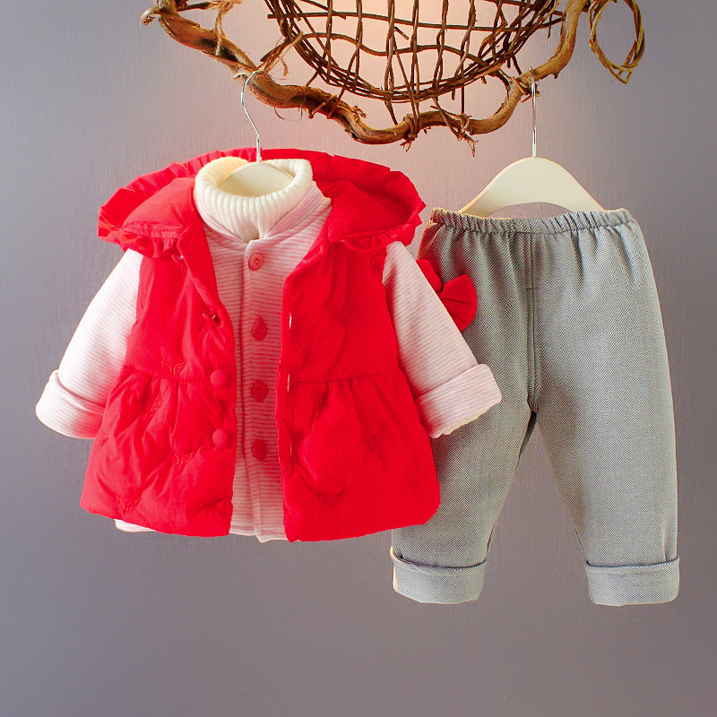Gilet pull trois pièces de style western