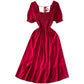 French-style Vintage Platycodon Fairy Dress New Gentle Summer Design