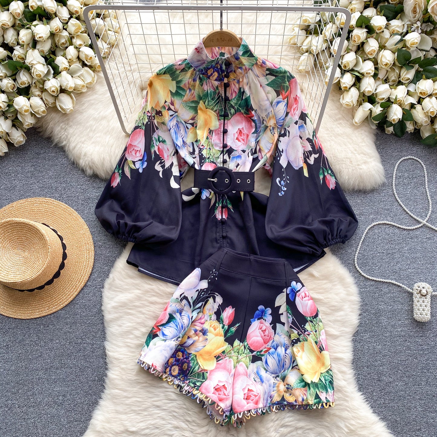 Court Suit Spring Women's Design Print