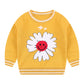 Children's smiley knitted sweater