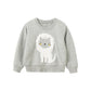 Baby long sleeve round neck pullover