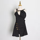 Temperament design sense niche dress