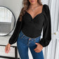 Women's Long-sleeved Tight Casual Jumpsuit