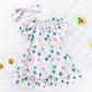 Girls print dress