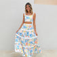 European And American Lace Sling Skirt Two-piece Set