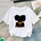 T-shirt slim blanc à manches courtes pour femme
