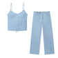 Women's Strappy Bow Top