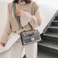 Small fragrance rhombic retro handbags gradient chain shoulder bag Messenger bag handbag