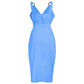 Solid color sleeveless dress