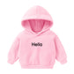Boys And Girls Hooded Sweater And Cashmere Children's All-match Long-sleeved Clothes