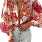 New Print Women's Fashion Button Shirt