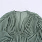 Dignified Sense Of Design V-neck Waist-slimming Long Dress