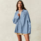 Casual Top Versatile Lantern Sleeve Jacket